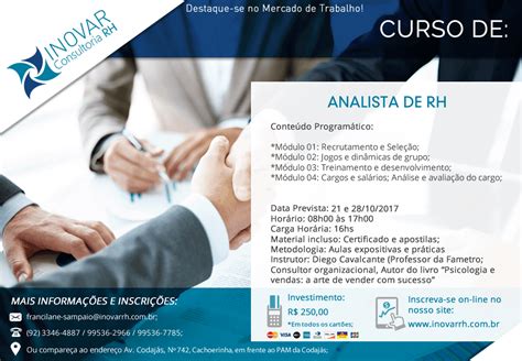 inovar rh cursos